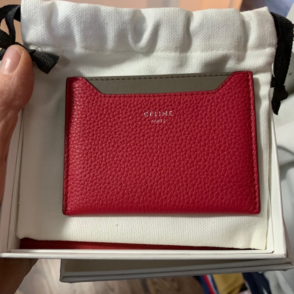 Celine card case